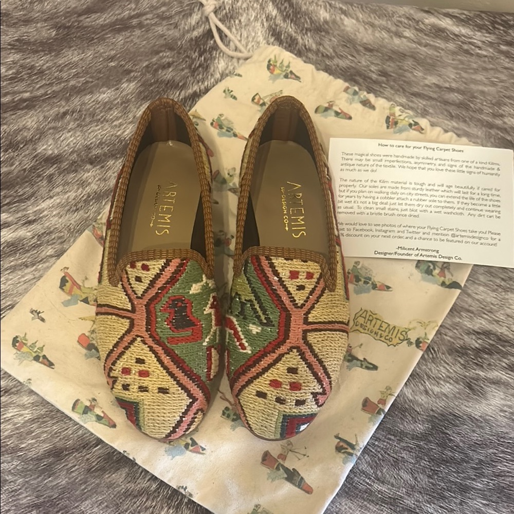 Artemis Multicolor Loafers- Brand New Sz 7